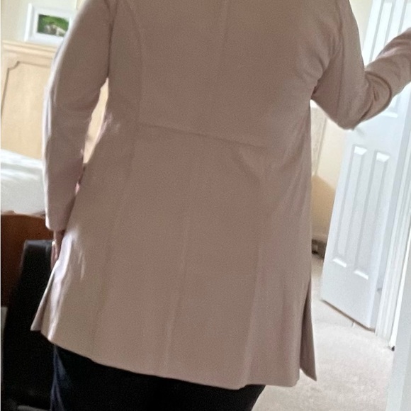 Soft pink “feels like suede” Laura blazer/coat. - Picture 4 of 5